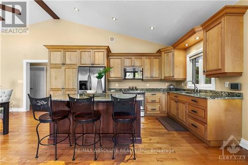 1096 Snye Road, Lanark Highlands, ON - Indoor Photo Showing Kitchen With Stainless Steel Kitchen