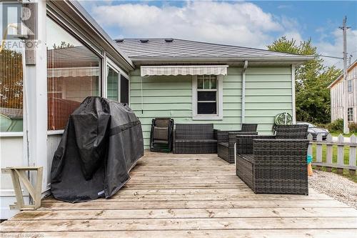 24 Mill Street, Tiverton, ON - Outdoor With Deck Patio Veranda With Exterior