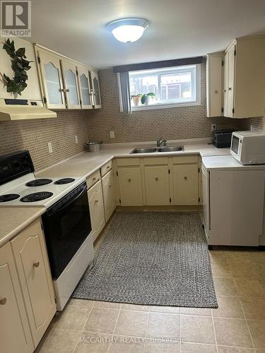 Bsmt - 124 Jane Street, Shelburne, ON - Indoor Photo Showing Kitchen With Double Sink