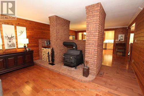 429 Round Lake Road, Havelock-Belmont-Methuen, ON - Indoor Photo Showing Other Room With Fireplace