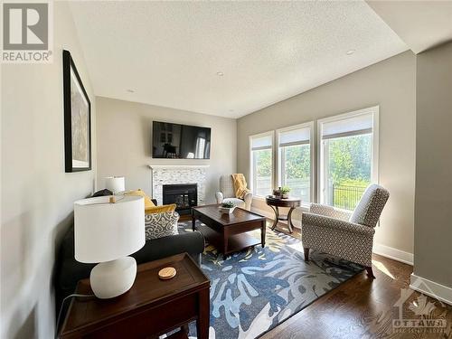 1934 Pennyroyal Crescent, Ottawa, ON - Indoor Photo Showing Living Room With Fireplace