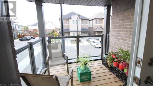 205 West Oak Trail Unit# 14, Kitchener, ON - Outdoor With Balcony With Exterior