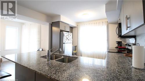 205 West Oak Trail Unit# 14, Kitchener, ON - Indoor Photo Showing Kitchen With Double Sink