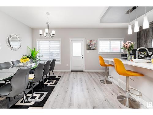 1797 Erker Wy Nw, Edmonton, AB - Indoor Photo Showing Dining Room