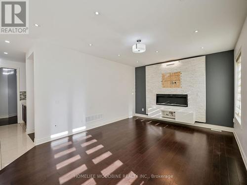 23 Gambia Road, Brampton, ON - Indoor Photo Showing Living Room With Fireplace