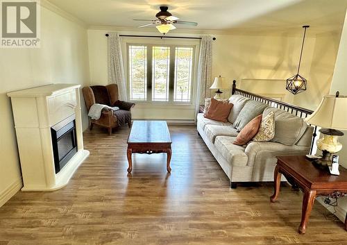 131 Spruceland Drive, Clarenville, NL - Indoor Photo Showing Living Room With Fireplace