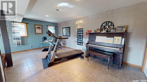 Riess Acreage, Rocanville Rm No. 151, SK - Indoor Photo Showing Gym Room