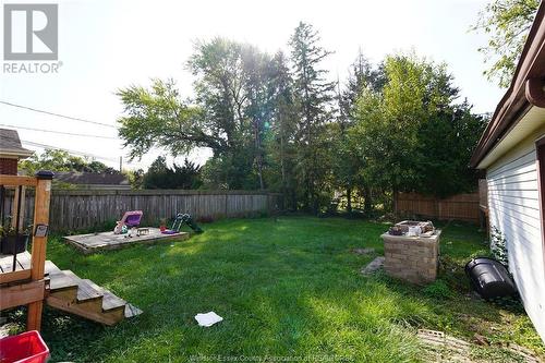 3085 Longfellow Unit# Lower, Windsor, ON - Outdoor With Backyard