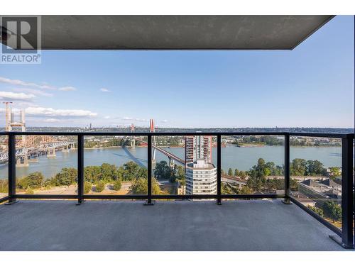 1703 188 Agnes Street, New Westminster, BC - Outdoor With Body Of Water With Balcony With View