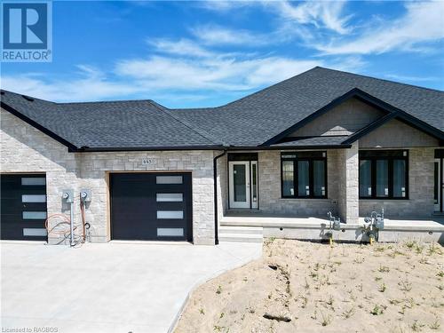 Freehold townhome - 443 Ivings Drive, Port Elgin, ON - Outdoor With Facade