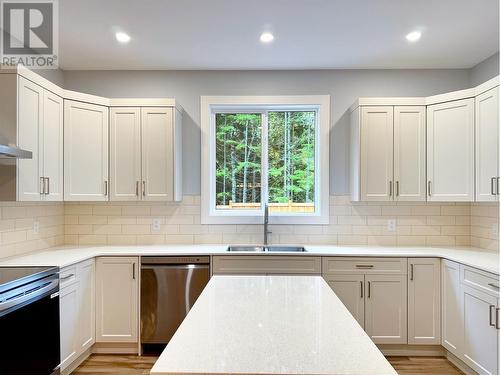 4121 Munroe Street, Terrace, BC - Indoor Photo Showing Kitchen With Double Sink