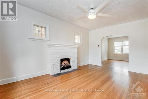 433 Holland Avenue, Ottawa, ON - Indoor Photo Showing Other Room With Fireplace