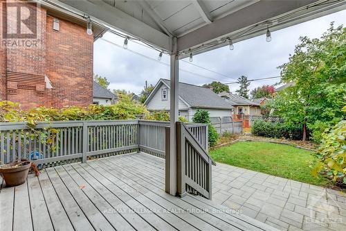 433 Holland Avenue, Ottawa, ON - Outdoor With Deck Patio Veranda With Exterior