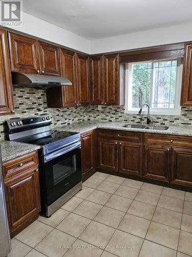 57 Blackmere Circle, Brampton, ON - Indoor Photo Showing Kitchen With Double Sink