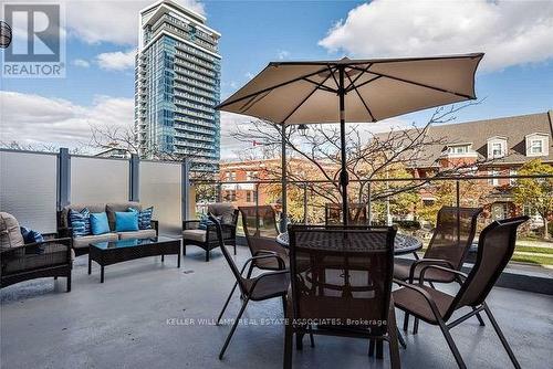 208 - 80 Port Street E, Mississauga, ON - Outdoor With Deck Patio Veranda