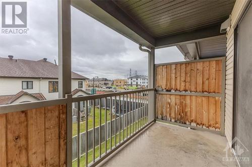 110 Bluestone Private, Ottawa, ON - Outdoor With Balcony With Exterior