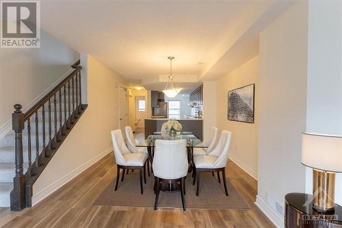 Image Virtually Staged - 110 Bluestone Private, Ottawa, ON - Indoor Photo Showing Dining Room