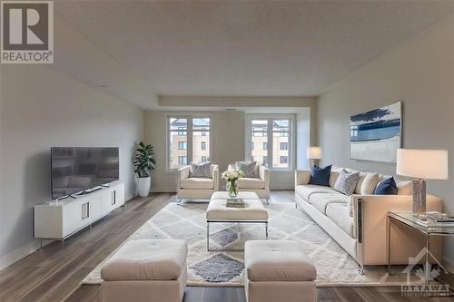 Image Virtually Staged - 110 Bluestone Private, Ottawa, ON - Indoor Photo Showing Living Room