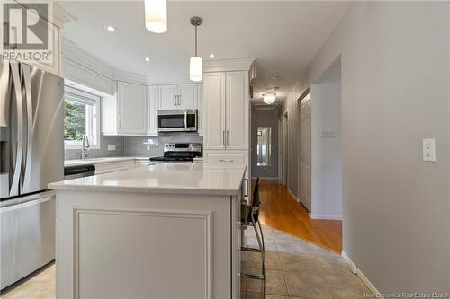 298 Buckingham Avenue, Riverview, NB - Indoor Photo Showing Kitchen With Stainless Steel Kitchen With Upgraded Kitchen