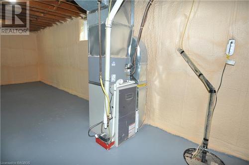 Furnace - 857 9Th Avenue E, Owen Sound, ON - Indoor Photo Showing Basement