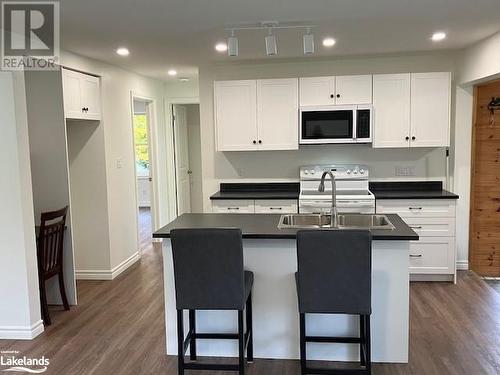 77 Chaffey Township Road, Huntsville, ON - Indoor Photo Showing Kitchen With Double Sink