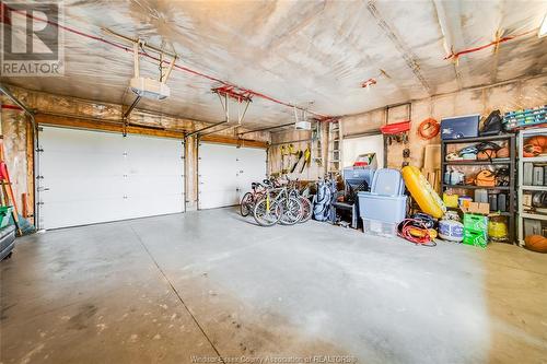 2083 Shawnee Road, Tecumseh, ON - Indoor Photo Showing Garage