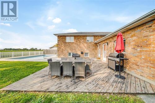 2083 Shawnee Road, Tecumseh, ON - Outdoor With Deck Patio Veranda With Exterior