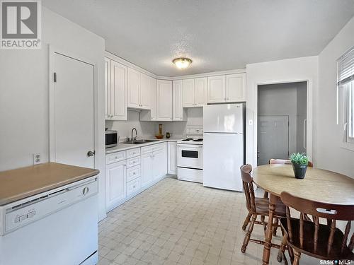 3129 Milton Street, Saskatoon, SK - Indoor Photo Showing Kitchen With Double Sink