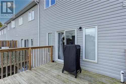 1989 Ottawa Street S Unit# 51, Kitchener, ON - Outdoor With Deck Patio Veranda With Exterior