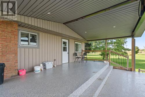 14468 Talbot Line Trail, Chatham-Kent, ON - Outdoor With Deck Patio Veranda With Exterior