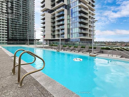 1611 - 1000 Portage Parkway, Vaughan, ON - Outdoor With In Ground Pool With Facade