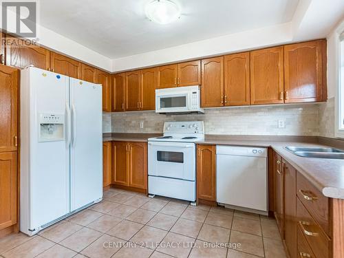 141 Morningmist Street, Brampton, ON - Indoor Photo Showing Kitchen With Double Sink