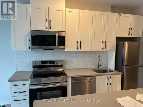 110 - 480 Gordon Krantz Ave Avenue, Milton, ON - Indoor Photo Showing Kitchen With Stainless Steel Kitchen