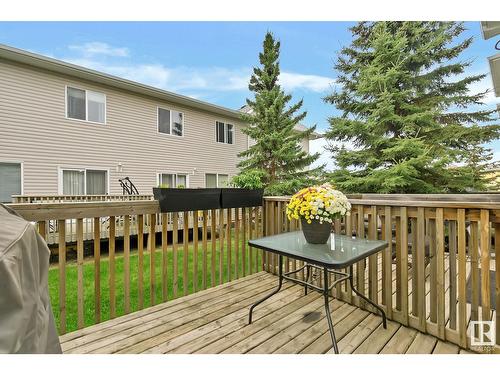 #120 5001 62 Street Nw, Beaumont, AB - Outdoor With Deck Patio Veranda With Exterior