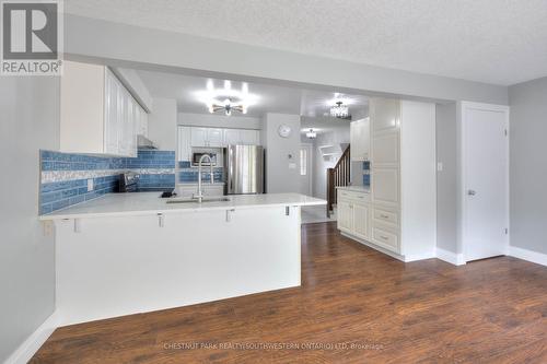 389 Laurel Gate Drive, Waterloo, ON - Indoor Photo Showing Kitchen With Upgraded Kitchen