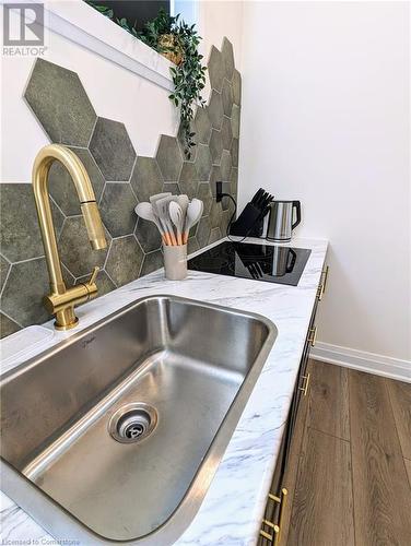 29 Hurst Avenue, Kitchener, ON - Indoor Photo Showing Kitchen With Double Sink