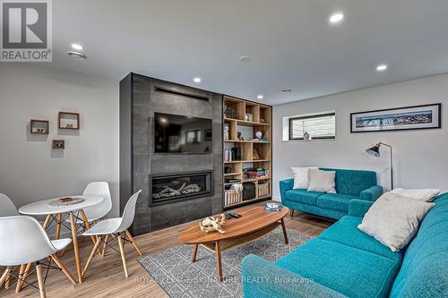 131 Old Highway 26, Meaford, ON - Indoor Photo Showing Living Room With Fireplace