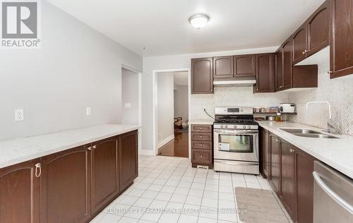 106 Wildberry Crescent, Brampton, ON - Indoor Photo Showing Kitchen With Double Sink