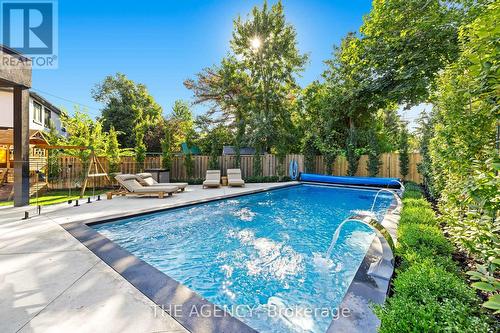 11 Burrows Avenue, Toronto, ON - Outdoor With In Ground Pool