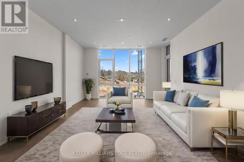 205 - 42 Mill Street, Halton Hills, ON - Indoor Photo Showing Living Room