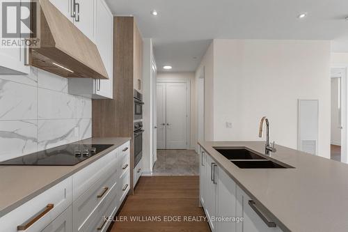 205 - 42 Mill Street, Halton Hills, ON - Indoor Photo Showing Kitchen With Double Sink With Upgraded Kitchen