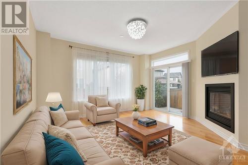 914 Whiteford Way, Kanata, ON - Indoor Photo Showing Living Room With Fireplace