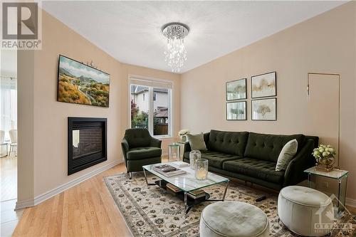 914 Whiteford Way, Kanata, ON - Indoor Photo Showing Living Room With Fireplace