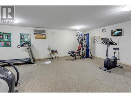 1947 Underhill Street Unit# 1204, Kelowna, BC - Indoor Photo Showing Gym Room