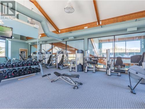 251 Predator Ridge Drive Unit# 36, Vernon, BC - Indoor Photo Showing Gym Room