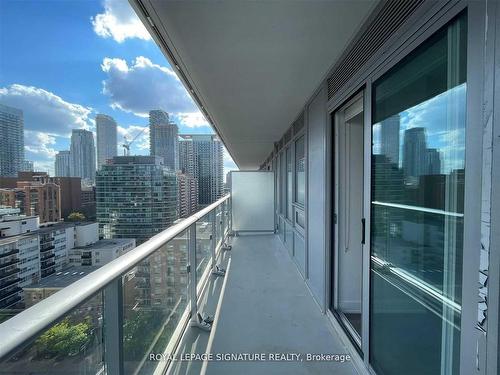 1905-195 Redpath Ave, Toronto, ON - Outdoor With Balcony With View With Exterior