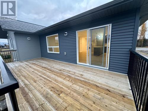 5395 W Venta Drive, Prince George, BC - Outdoor With Deck Patio Veranda With Exterior