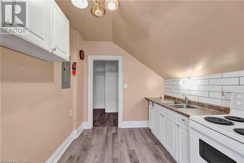 75 Chapel Street, Woodstock, ON - Indoor Photo Showing Kitchen With Double Sink