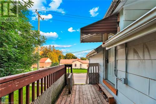 75 Chapel Street, Woodstock, ON - Outdoor With Deck Patio Veranda With Exterior