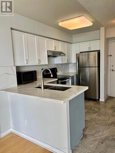 2805 - 30 Harrison Garden Boulevard W, Toronto, ON - Indoor Photo Showing Kitchen With Double Sink